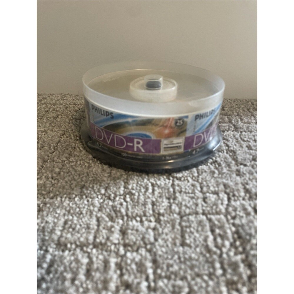 Philips DVD-R Light Scribe 25 Pack NEW